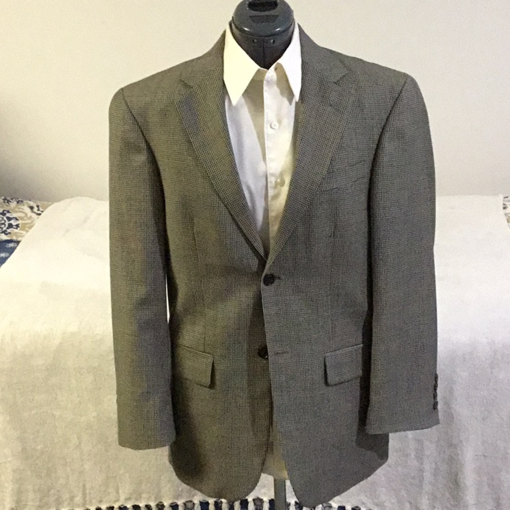 Nautical, 100% wool 38s sport jacket
